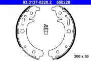 Bremsbackensatz Hinterachse ATE 03.0137-0228.2