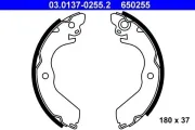 Bremsbackensatz Hinterachse ATE 03.0137-0255.2