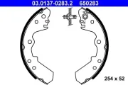 Bremsbackensatz ATE 03.0137-0283.2