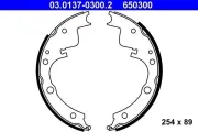 Bremsbackensatz Hinterachse ATE 03.0137-0300.2