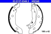 Bremsbackensatz ATE 03.0137-0349.2