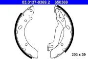 Bremsbackensatz ATE 03.0137-0369.2