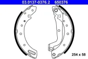 Bremsbackensatz Hinterachse ATE 03.0137-0376.2