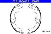 Bremsbackensatz, Feststellbremse ATE 03.0137-0400.2