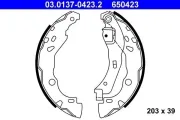Bremsbackensatz ATE 03.0137-0423.2