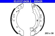 Bremsbackensatz ATE 03.0137-0426.2