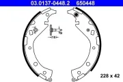 Bremsbackensatz Hinterachse ATE 03.0137-0448.2