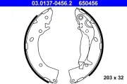 Bremsbackensatz ATE 03.0137-0456.2