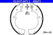 Bremsbackensatz Hinterachse ATE 03.0137-0473.2