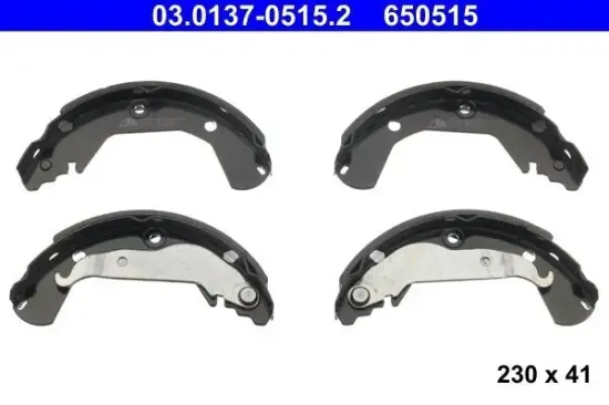 Bremsbackensatz Hinterachse ATE 03.0137-0515.2 Bild Bremsbackensatz Hinterachse ATE 03.0137-0515.2