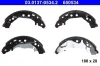 Bremsbackensatz Hinterachse ATE 03.0137-0534.2 Bild Bremsbackensatz Hinterachse ATE 03.0137-0534.2
