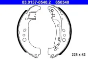 Bremsbackensatz ATE 03.0137-0540.2