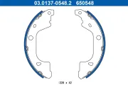 Bremsbackensatz Hinterachse ATE 03.0137-0548.2
