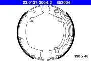 Bremsbackensatz, Feststellbremse Hinterachse ATE 03.0137-3004.2