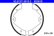 Bremsbackensatz, Feststellbremse ATE 03.0137-3019.2