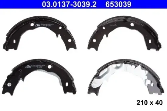 Bremsbackensatz, Feststellbremse Hinterachse ATE 03.0137-3039.2 Bild Bremsbackensatz, Feststellbremse Hinterachse ATE 03.0137-3039.2