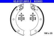 Bremsbackensatz, Feststellbremse ATE 03.0137-3053.2