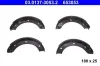 Bremsbackensatz, Feststellbremse ATE 03.0137-3053.2 Bild Bremsbackensatz, Feststellbremse ATE 03.0137-3053.2