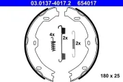 Bremsbackensatz, Feststellbremse Hinterachse ATE 03.0137-4017.2