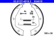 Bremsbackensatz, Feststellbremse Hinterachse ATE 03.0137-4018.2