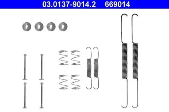 Zubehörsatz, Bremsbacken ATE 03.0137-9014.2 Bild Zubehörsatz, Bremsbacken ATE 03.0137-9014.2