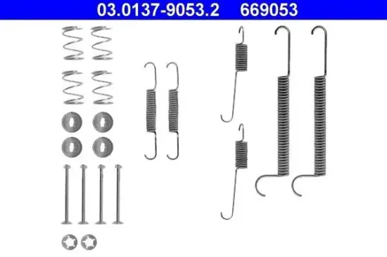 Zubehörsatz, Bremsbacken Hinterachse ATE 03.0137-9053.2 Bild Zubehörsatz, Bremsbacken Hinterachse ATE 03.0137-9053.2