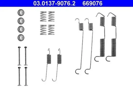 Zubehörsatz, Bremsbacken Hinterachse ATE 03.0137-9076.2 Bild Zubehörsatz, Bremsbacken Hinterachse ATE 03.0137-9076.2