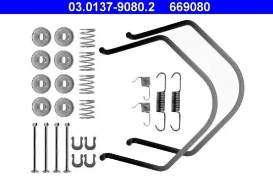 Zubehörsatz, Bremsbacken Hinterachse ATE 03.0137-9080.2 Bild Zubehörsatz, Bremsbacken Hinterachse ATE 03.0137-9080.2