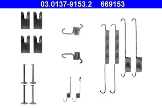 Zubehörsatz, Bremsbacken Hinterachse ATE 03.0137-9153.2 Bild Zubehörsatz, Bremsbacken Hinterachse ATE 03.0137-9153.2