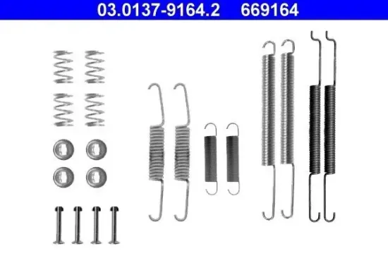 Zubehörsatz, Bremsbacken Hinterachse ATE 03.0137-9164.2 Bild Zubehörsatz, Bremsbacken Hinterachse ATE 03.0137-9164.2