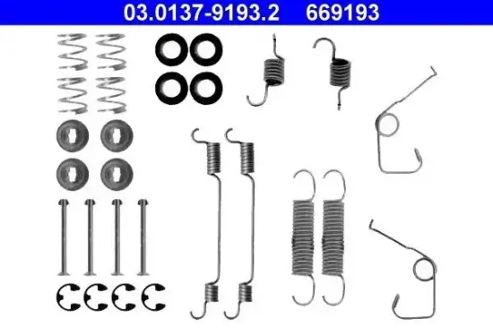 Zubehörsatz, Bremsbacken ATE 03.0137-9193.2 Bild Zubehörsatz, Bremsbacken ATE 03.0137-9193.2