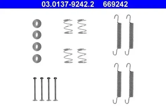 Zubehörsatz, Feststellbremsbacken Hinterachse ATE 03.0137-9242.2 Bild Zubehörsatz, Feststellbremsbacken Hinterachse ATE 03.0137-9242.2