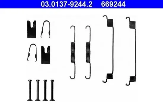 Zubehörsatz, Bremsbacken Hinterachse ATE 03.0137-9244.2 Bild Zubehörsatz, Bremsbacken Hinterachse ATE 03.0137-9244.2