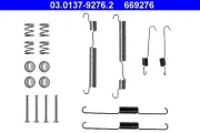 Zubehörsatz, Bremsbacken Hinterachse ATE 03.0137-9276.2