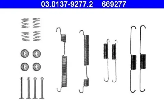 Zubehörsatz, Bremsbacken Hinterachse ATE 03.0137-9277.2 Bild Zubehörsatz, Bremsbacken Hinterachse ATE 03.0137-9277.2
