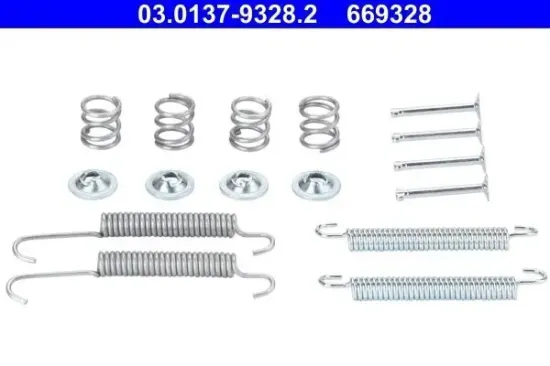 Zubehörsatz, Feststellbremsbacken Hinterachse ATE 03.0137-9328.2 Bild Zubehörsatz, Feststellbremsbacken Hinterachse ATE 03.0137-9328.2