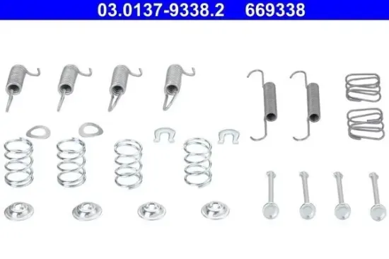 Zubehörsatz, Feststellbremsbacken Hinterachse ATE 03.0137-9338.2 Bild Zubehörsatz, Feststellbremsbacken Hinterachse ATE 03.0137-9338.2