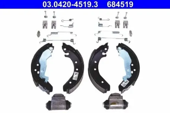 Bremsbackensatz Hinterachse ATE 03.0420-4519.3 Bild Bremsbackensatz Hinterachse ATE 03.0420-4519.3