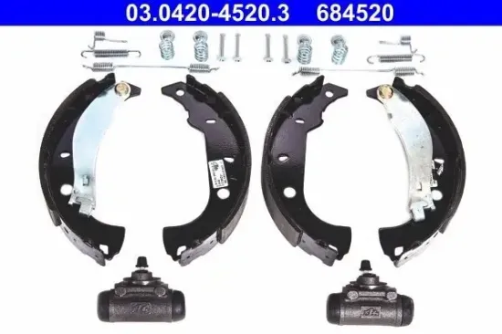 Bremsbackensatz Hinterachse ATE 03.0420-4520.3 Bild Bremsbackensatz Hinterachse ATE 03.0420-4520.3