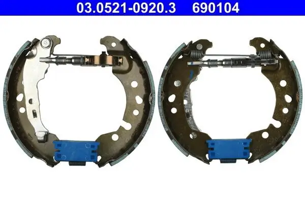 Bremsbackensatz Hinterachse ATE 03.0521-0920.3