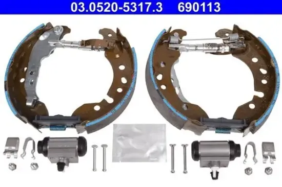 Bremsbackensatz Hinterachse ATE 03.0520-5317.3 Bild Bremsbackensatz Hinterachse ATE 03.0520-5317.3