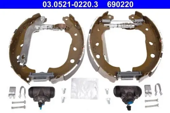 Bremsbackensatz Hinterachse ATE 03.0521-0220.3 Bild Bremsbackensatz Hinterachse ATE 03.0521-0220.3