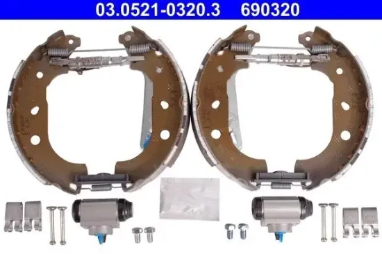Bremsbackensatz Hinterachse ATE 03.0521-0320.3 Bild Bremsbackensatz Hinterachse ATE 03.0521-0320.3