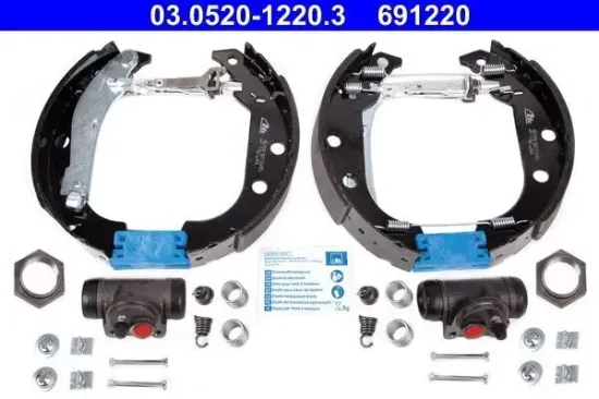 Bremsbackensatz Hinterachse ATE 03.0520-1220.3 Bild Bremsbackensatz Hinterachse ATE 03.0520-1220.3