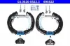 Bremsbackensatz Hinterachse ATE 03.0520-5522.3