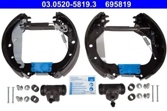 Bremsbackensatz Hinterachse ATE 03.0520-5819.3 Bild Bremsbackensatz Hinterachse ATE 03.0520-5819.3