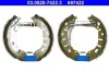 Bremsbackensatz Hinterachse ATE 03.0520-7422.3