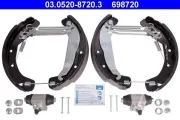 Bremsbackensatz Hinterachse ATE 03.0520-8720.3