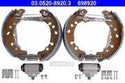 Bremsbackensatz Hinterachse ATE 03.0520-8920.3
