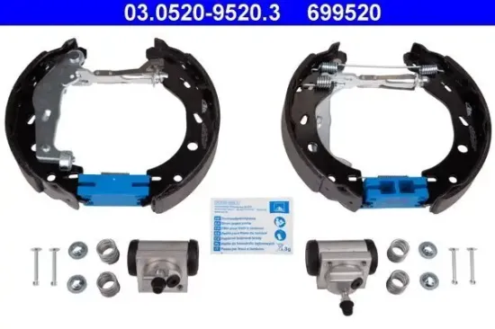Bremsbackensatz Hinterachse ATE 03.0520-9520.3 Bild Bremsbackensatz Hinterachse ATE 03.0520-9520.3